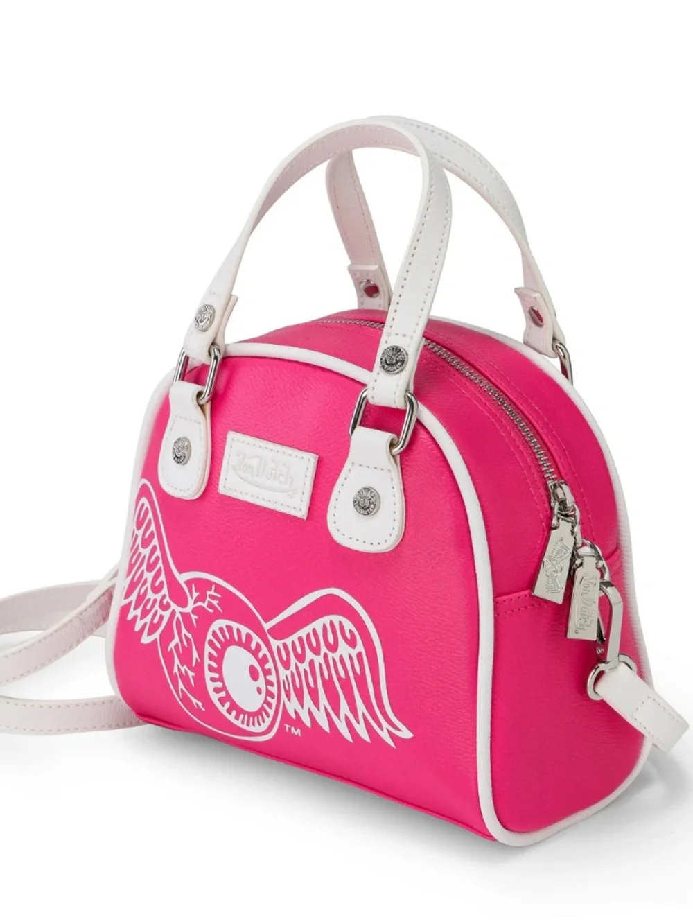 Von Dutch CLASSIC 51 PINK BOWLING BAG